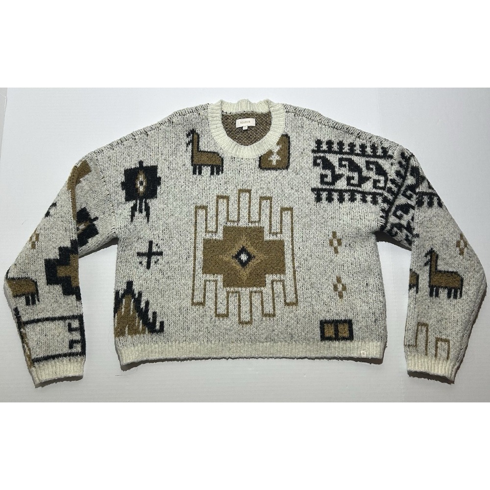 Roark KOS Sweater Women's Size XL Aztec Outdoor Casual Long Sleeve Knit EUC